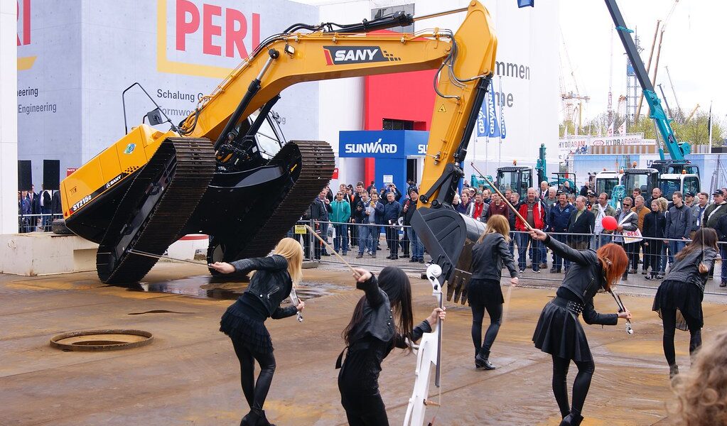 Sany Excavator Construction