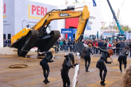 Sany Excavator Construction